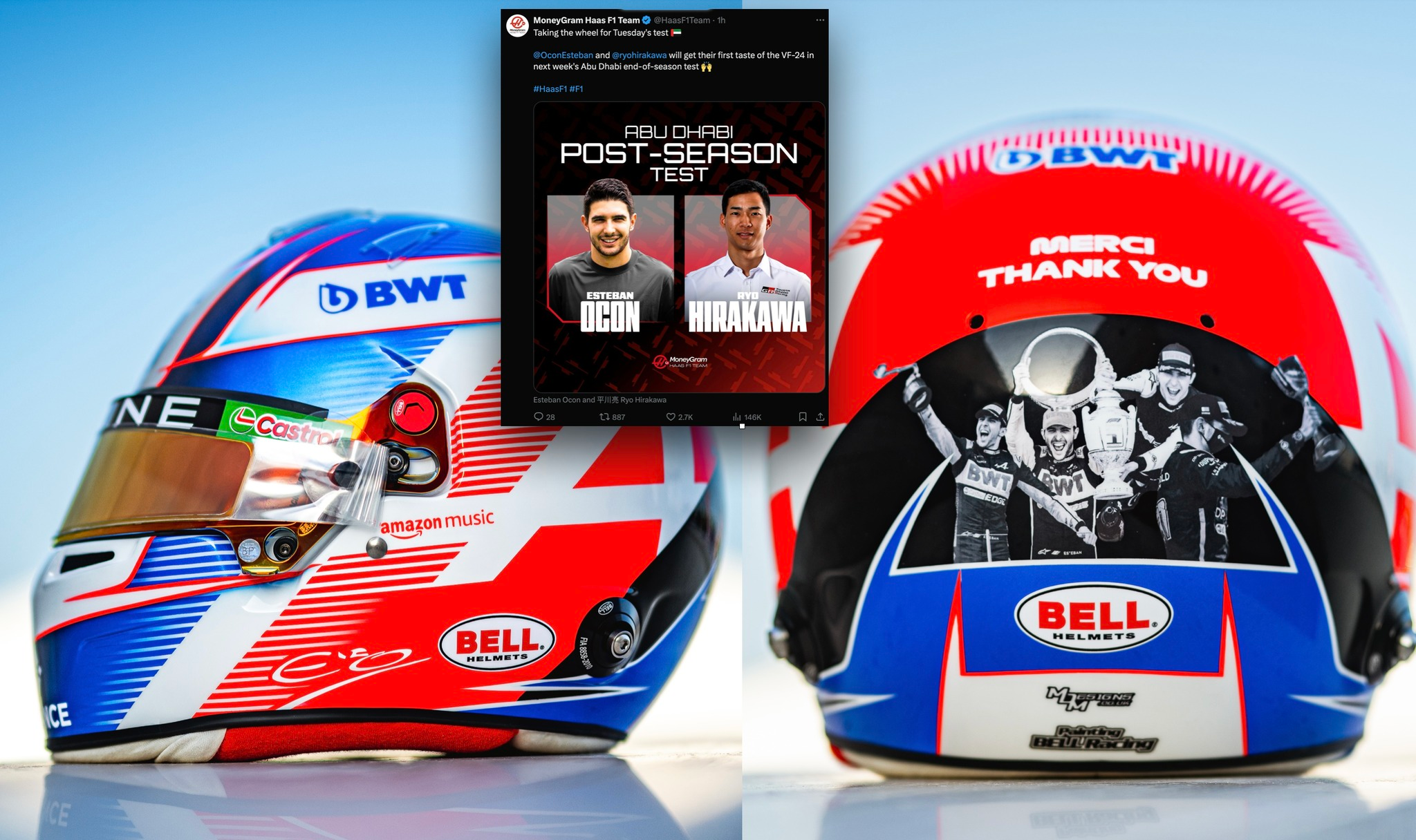 Esteban Ocon & 平川亮