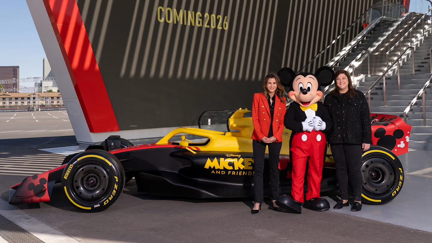 F1 X Mickey & Friends