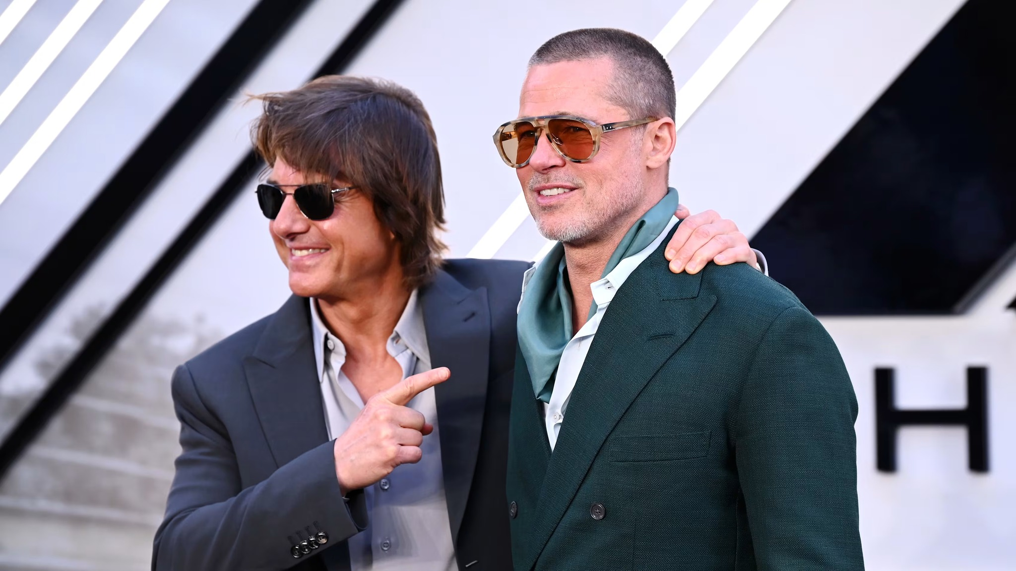 睽違 24 年！Brad Pitt、Tom Cruise 倫敦再相會