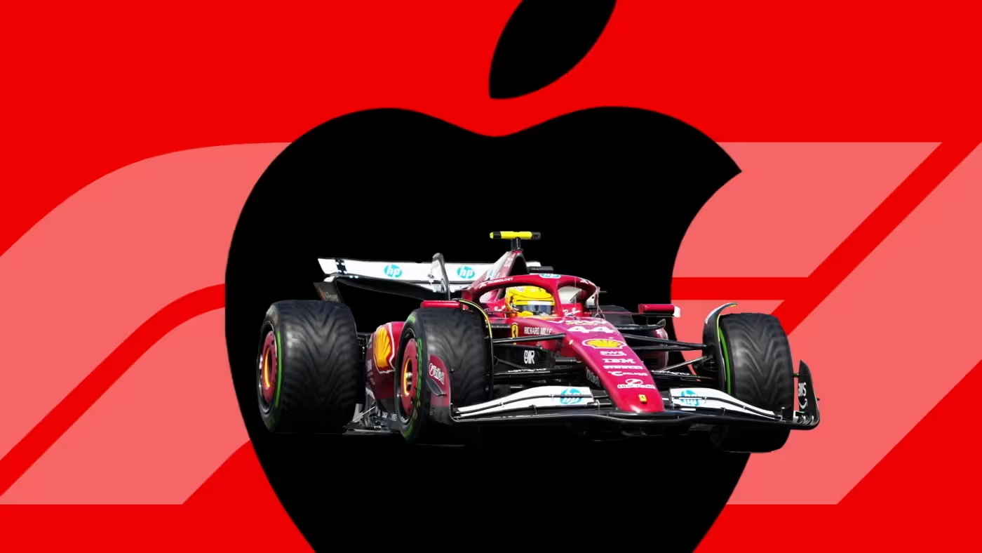 《F1》傳捷報，蘋果趁勝追擊搶轉播權