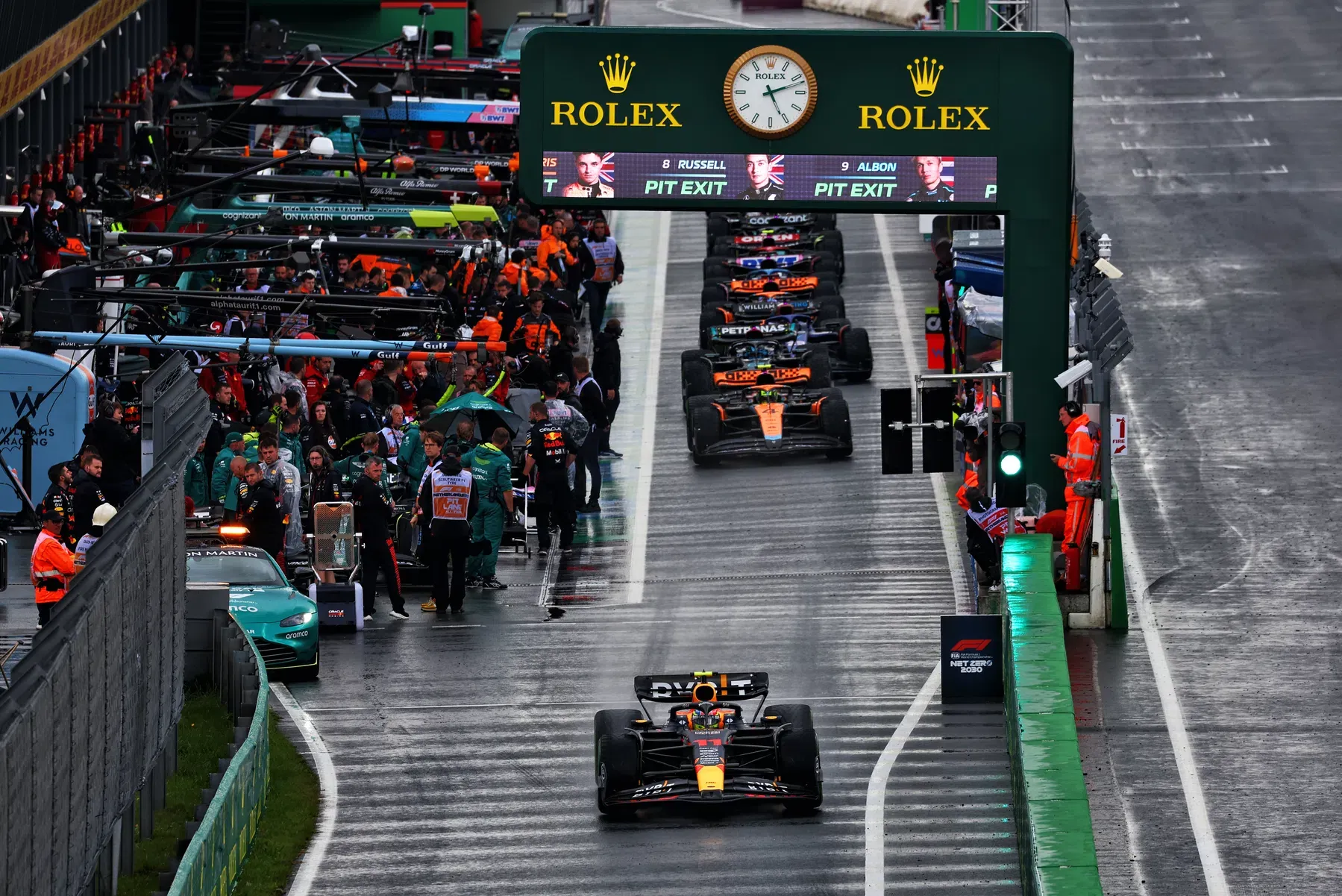 “激化”F1賽事第二招：提高 Pit Lane 速限