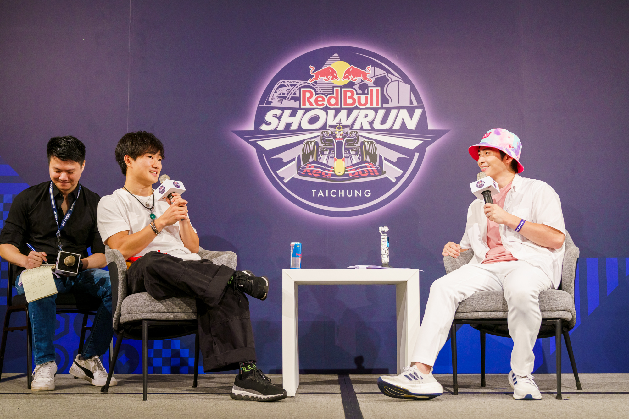 Red Bull Showrun – 角田裕毅記者會