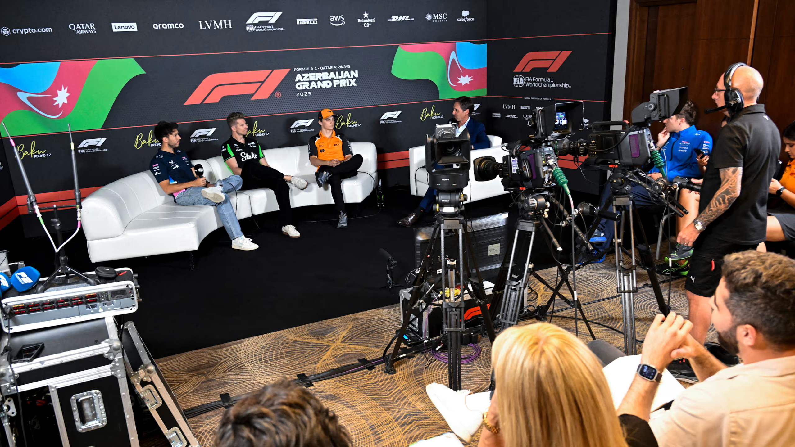 2025 亞塞拜然🇦🇿 GP 週四記者會 Part 1