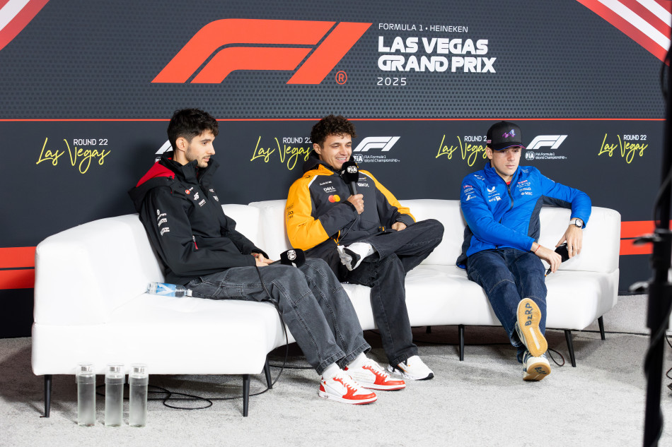 2025 拉斯維加斯🇺🇸GP 週三記者會 Part 1