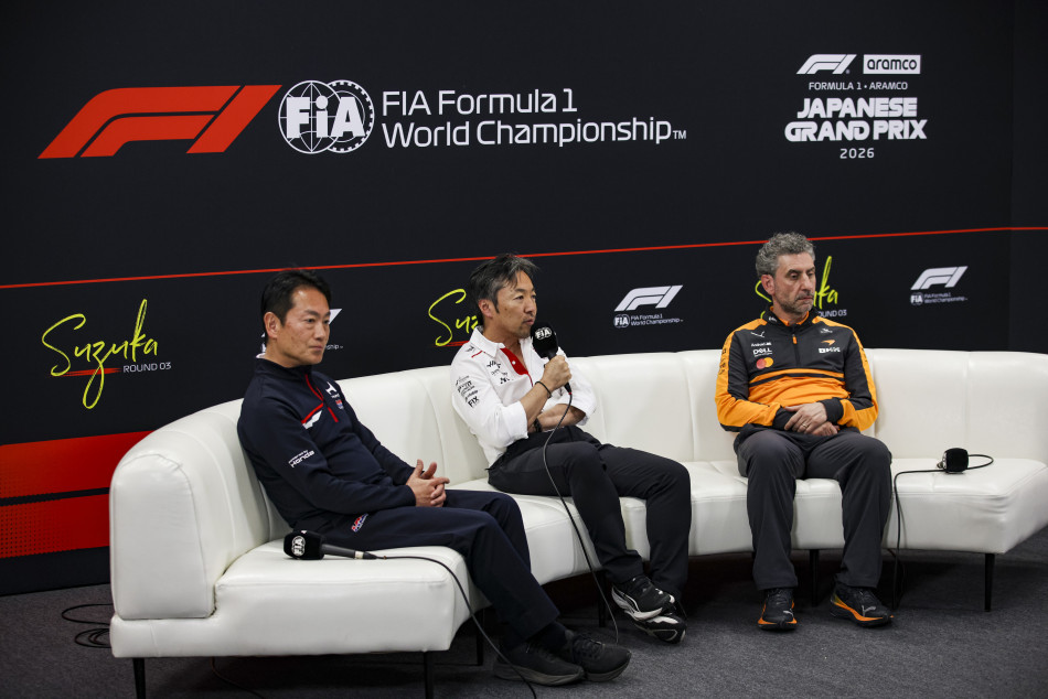 2026 日本🇯🇵GP 週五記者會 – 車隊代表