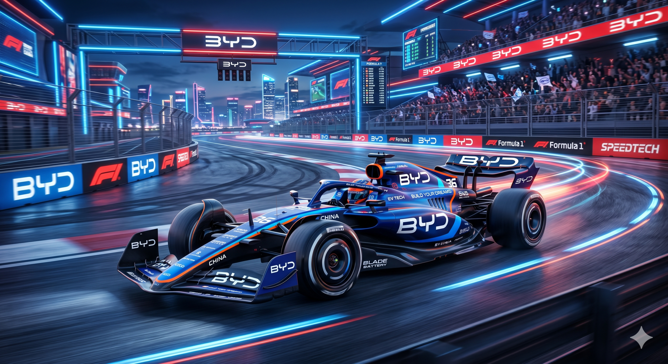 比亞迪劍指 F1：全球電驅龍頭的運動外交與商業博弈