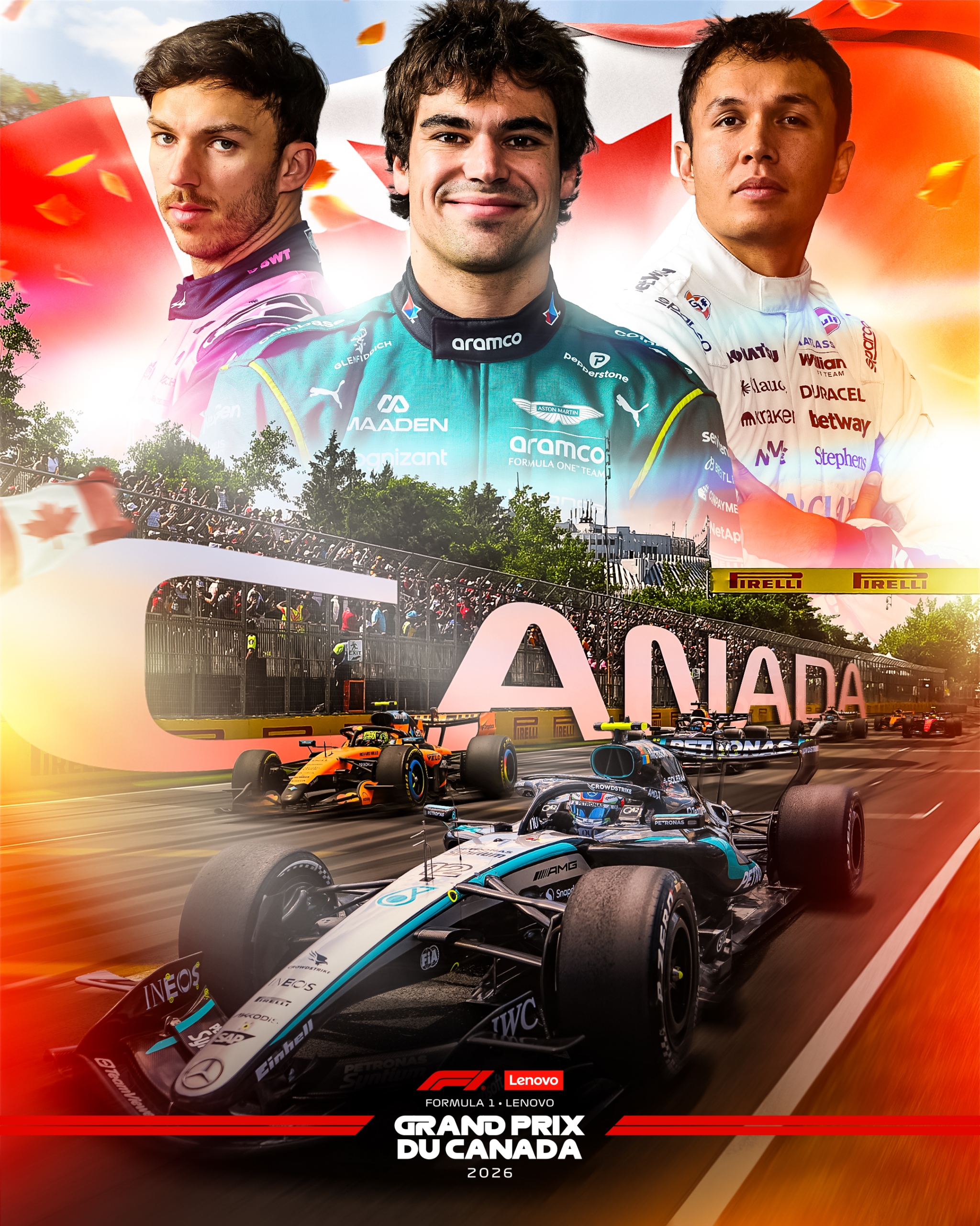 2026 加拿大🇨🇦GP – 各隊升級/更新套件