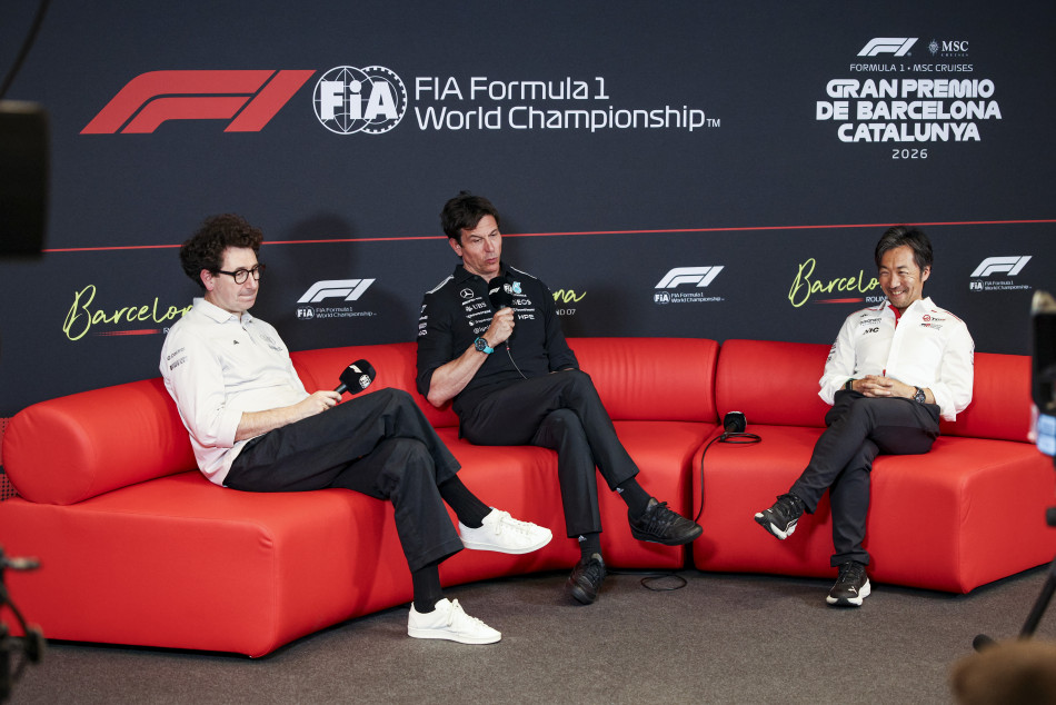 2026 巴賽隆納加泰隆尼亞🇪🇸GP週五車隊代表記者會