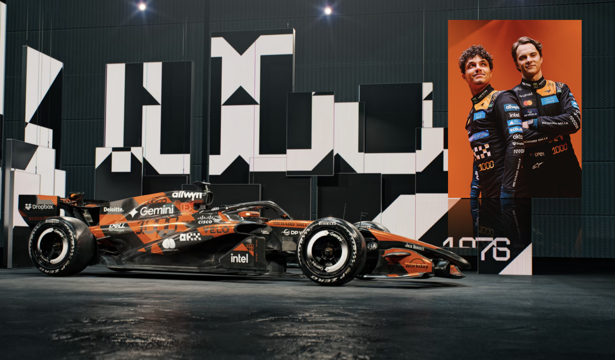 McLaren F1 MCL40 摩納哥🇲🇨限定塗裝