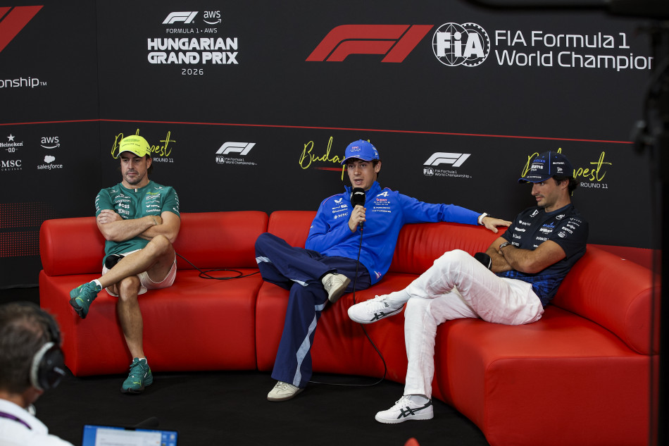 2026 匈牙利🇭🇺GP 週四記者會 西班牙🇪🇸 vs 阿根廷🇦🇷